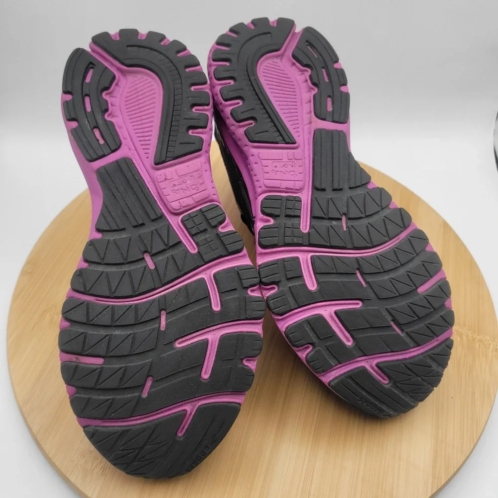 Brooks Adrenaline GTS 20 Womens Running Shoes Black Pink 1202961B062 Size 7